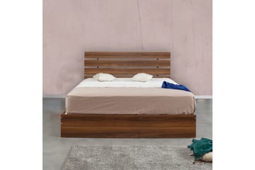 Bielany Sängram 185x205 cm - Mörkbrun - Möbler - Sovrum - Sängram & sängstomme