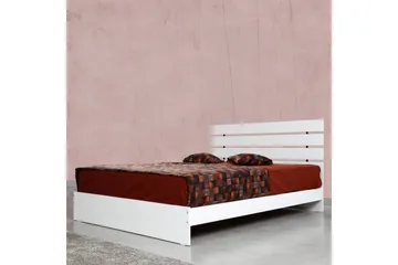 Bielany Sängram 185x205 cm - Vit - Möbler - Sovrum - Sängram & sängstomme