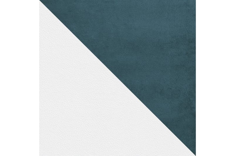 Boisdale Sängram 100x200 cm Blå/Vit - Möbler - Sovrum - Sängram & sängstomme