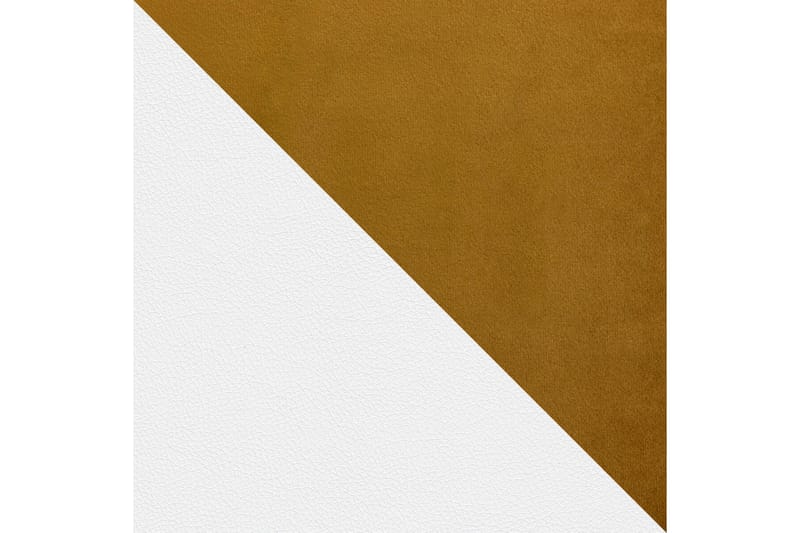 Boisdale Sängram 100x200 cm Gul/Vit - Möbler - Sovrum - Sängram & sängstomme