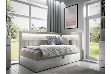 Boisdale Sängram 100x200 cm - Möbler - Sovrum - Sängram & sängstomme