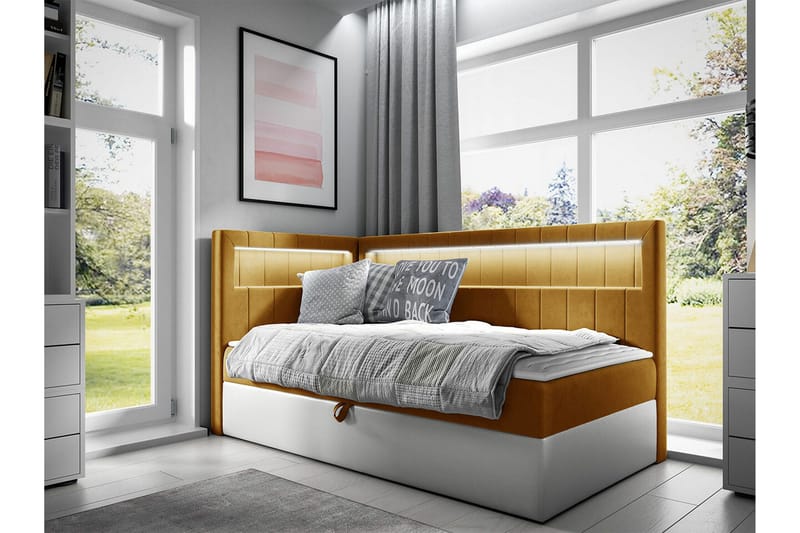 Boisdale Sängram 100x200 cm - Möbler - Sovrum - Sängram & sängstomme