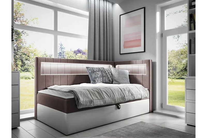 Boisdale Sängram 100x200 cm - Möbler - Sovrum - Sängram & sängstomme