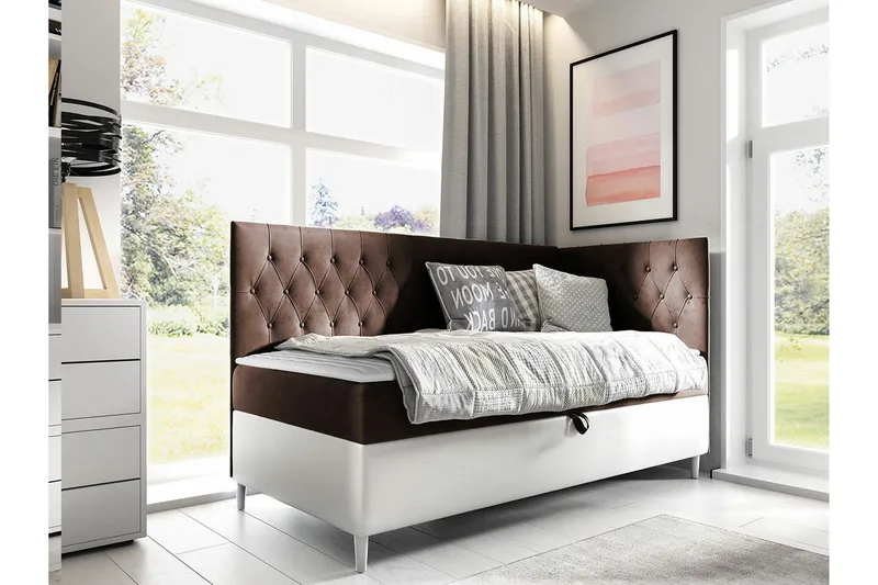 Boisdale Sängram 100x200 cm - Möbler - Sovrum - Sängram & sängstomme