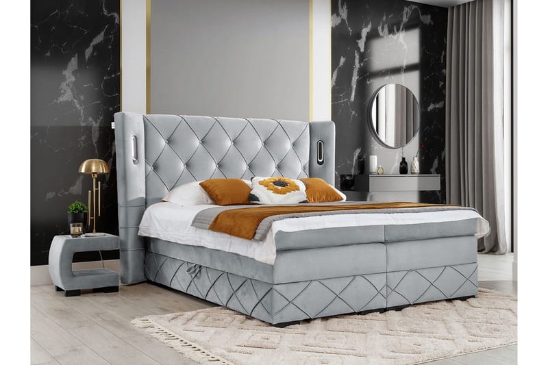 Boisdale Sängram 120x200 cm - Möbler - Sovrum - Sängram & sängstomme