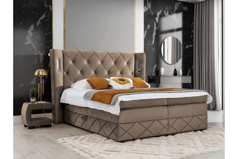 Boisdale Sängram 140x200 cm - Möbler - Sovrum - Sängram & sängstomme