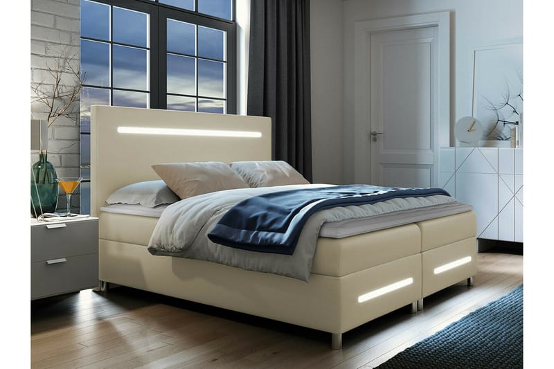 Boisdale Sängram 160x200 cm Beige - Möbler - Sovrum - Sängram & sängstomme