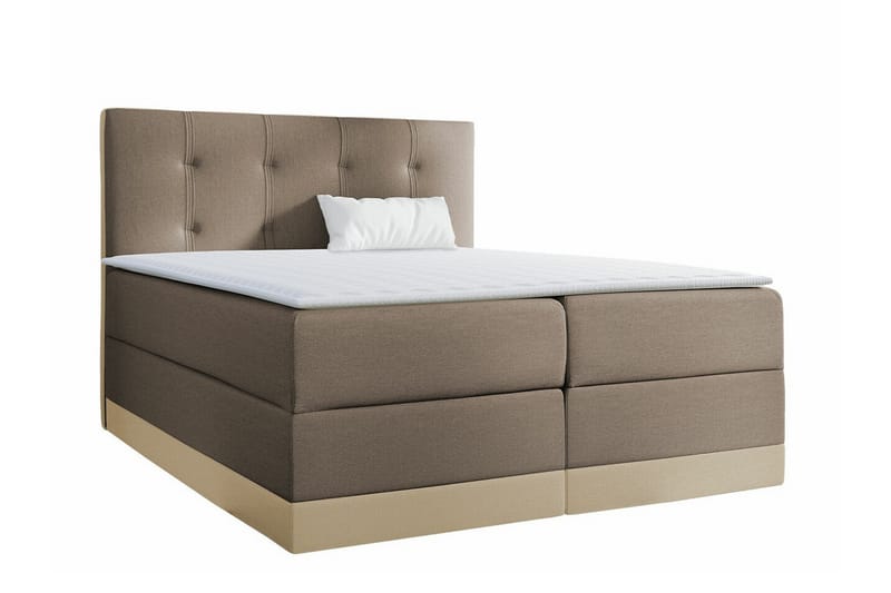 Boisdale Sängram 160x200 cm Beige/Brun - Möbler - Sovrum - Sängram & sängstomme