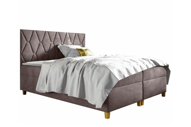 Boisdale Sängram 160x200 cm Brun - Möbler - Sovrum - Sängram & sängstomme