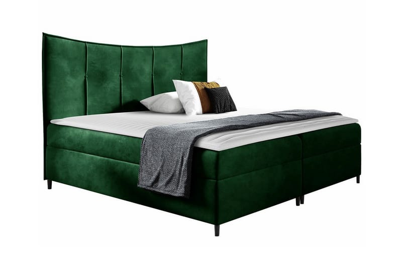Boisdale Sängram 160x200 cm Mörkgrön - Möbler - Sovrum - Sängram & sängstomme