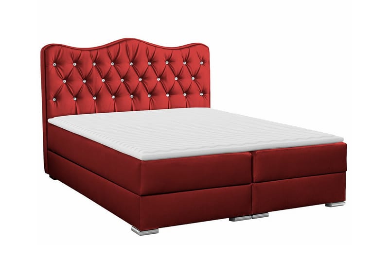 Boisdale Sängram 160x200 cm Röd - Möbler - Sovrum - Sängram & sängstomme
