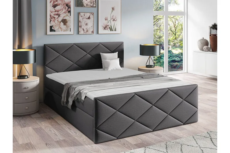 Boisdale Sängram 160x200 cm - Möbler - Sovrum - Sängram & sängstomme