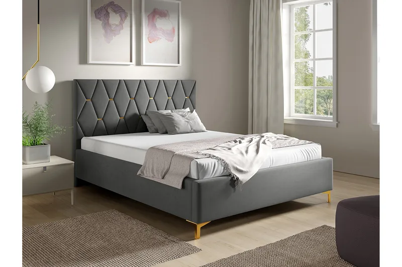 Boisdale Sängram 160x200 cm - Möbler - Sovrum - Sängram & sängstomme