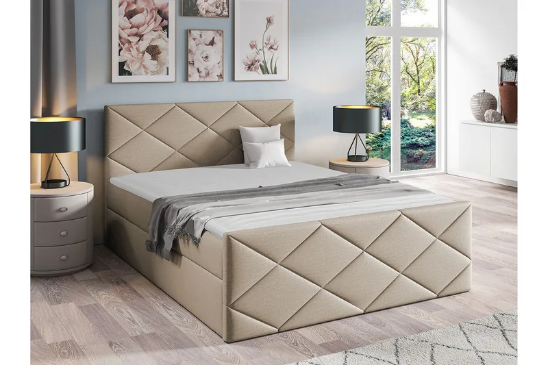 Boisdale Sängram 160x200 cm - Möbler - Sovrum - Sängram & sängstomme