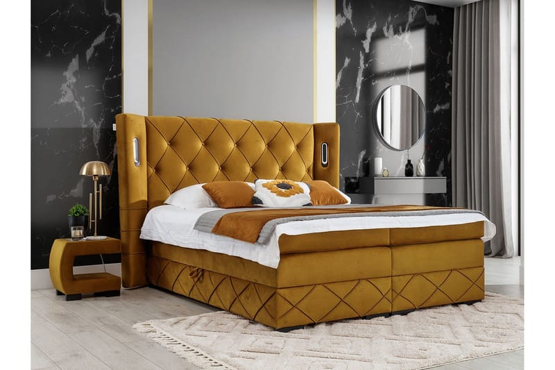 Boisdale Sängram 160x200 cm - Möbler - Sovrum - Sängram & sängstomme