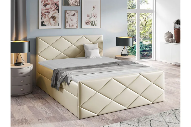 Boisdale Sängram 160x200 cm - Möbler - Sovrum - Sängram & sängstomme