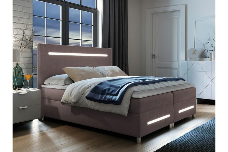 Boisdale Sängram 180x200 cm Brun - Möbler - Sovrum - Sängram & sängstomme
