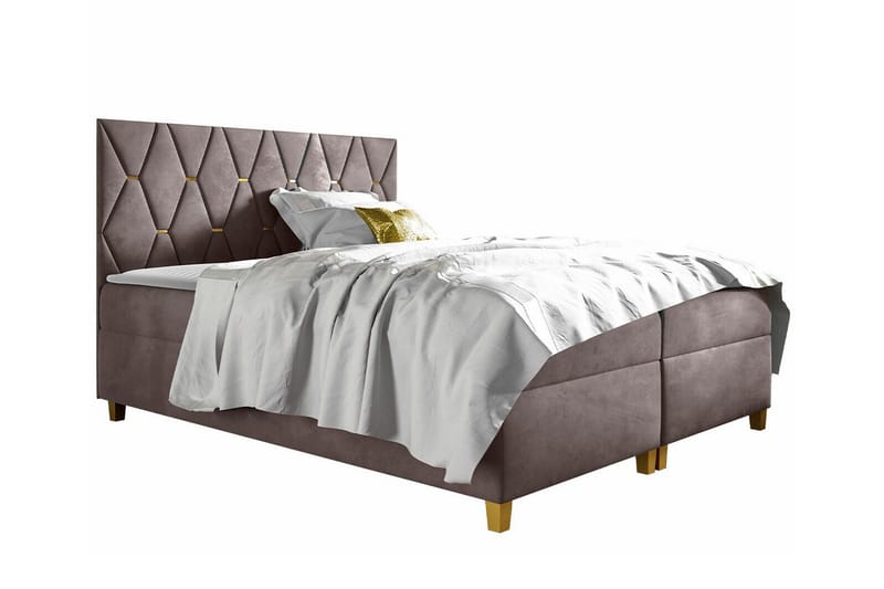 Boisdale Sängram 180x200 cm Brun - Möbler - Sovrum - Sängram & sängstomme