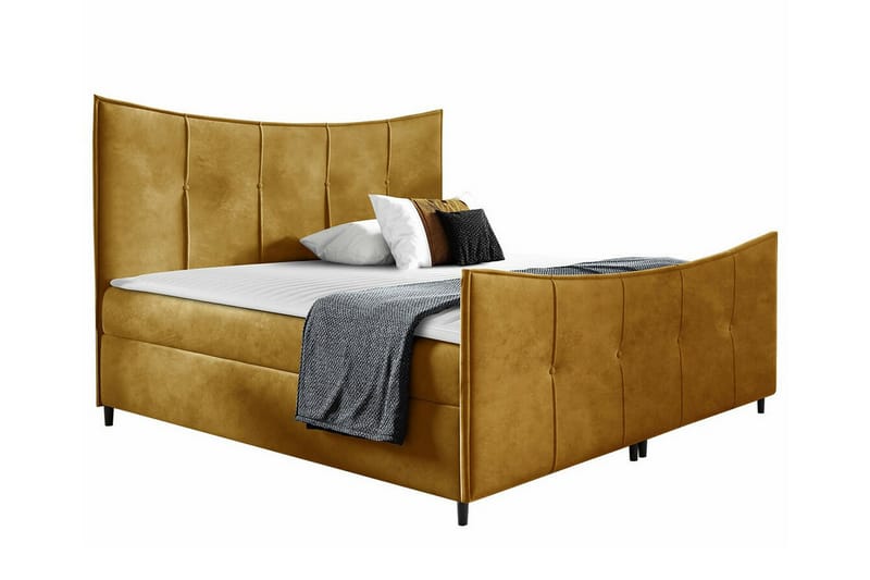 Boisdale Sängram 180x200 cm Gul - Möbler - Sovrum - Sängram & sängstomme