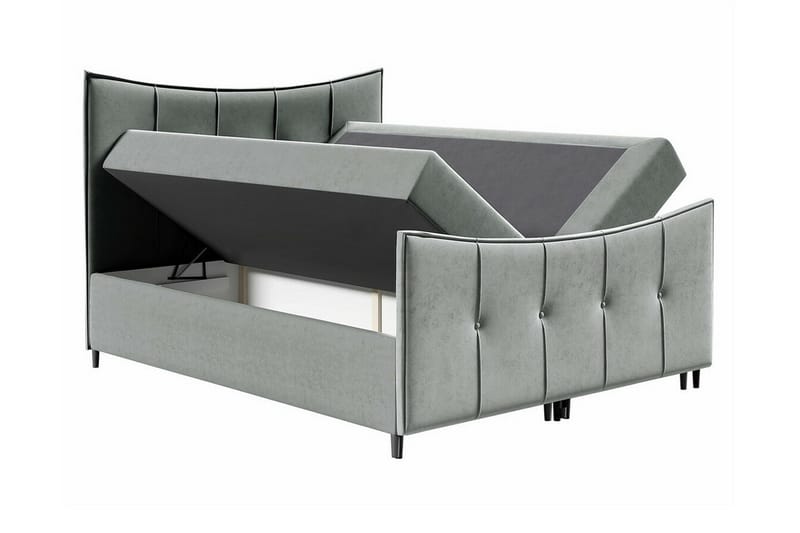 Boisdale Sängram 180x200 cm Mörkblå - Möbler - Sovrum - Sängram & sängstomme