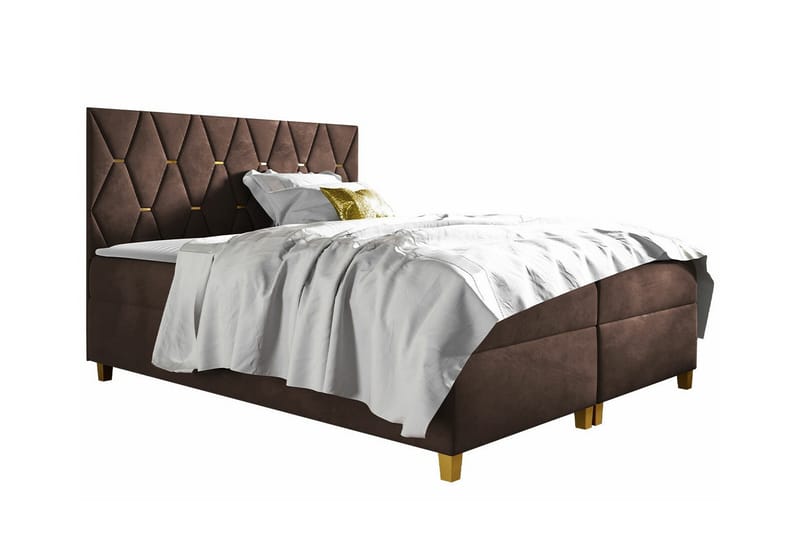 Boisdale Sängram 180x200 cm Mörkbrun - Möbler - Sovrum - Sängram & sängstomme