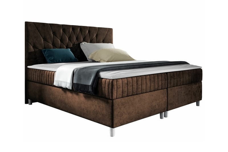 Boisdale Sängram 180x200 cm Mörkbrun - Möbler - Sovrum - Sängram & sängstomme
