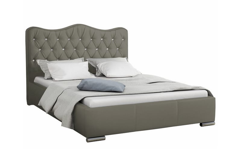 Boisdale Sängram 180x200 cm Mörkgrå - Möbler - Sovrum - Sängram & sängstomme