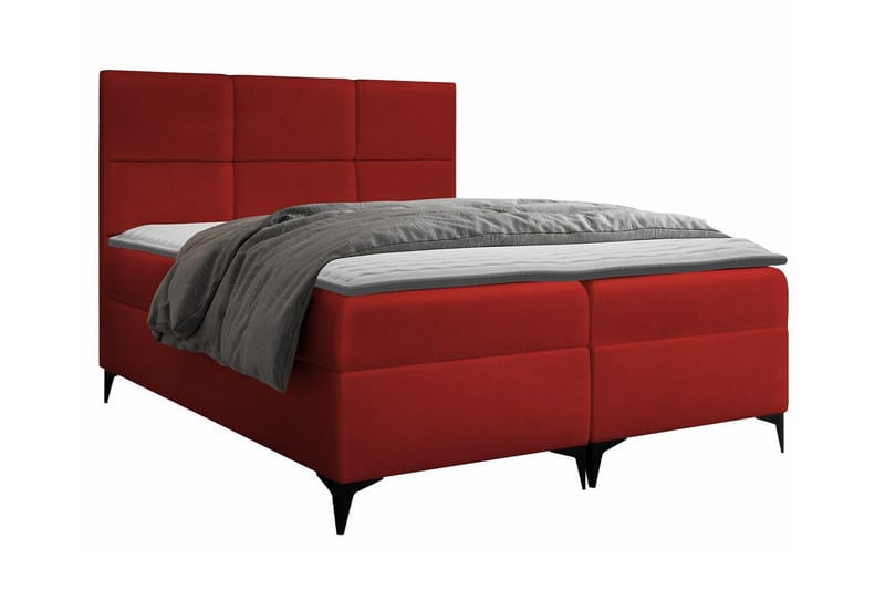 Boisdale Sängram 180x200 cm Mörkröd - Möbler - Sovrum - Sängram & sängstomme