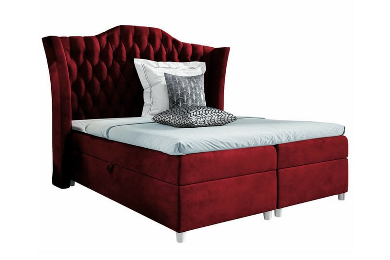 Boisdale Sängram 180x200 cm Röd - Möbler - Sovrum - Sängram & sängstomme