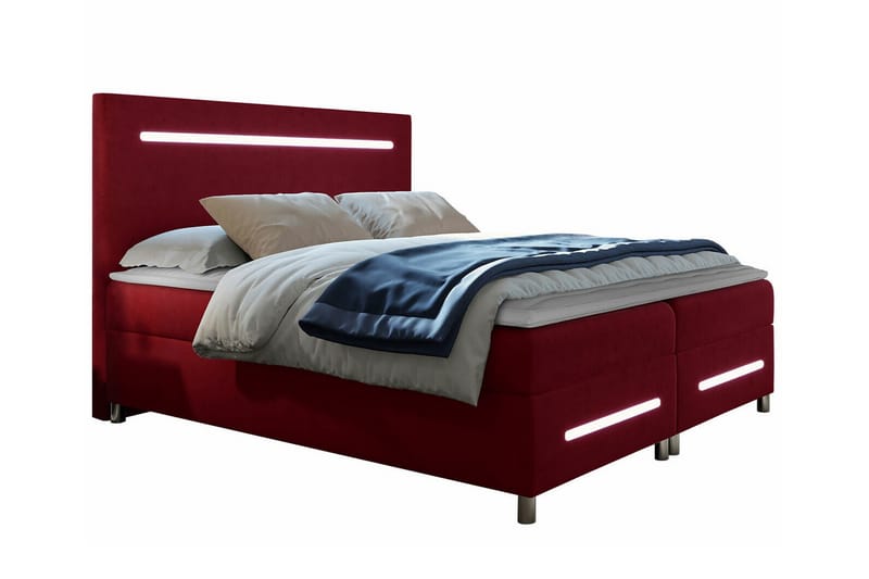 Boisdale Sängram 180x200 cm Röd - Möbler - Sovrum - Sängram & sängstomme