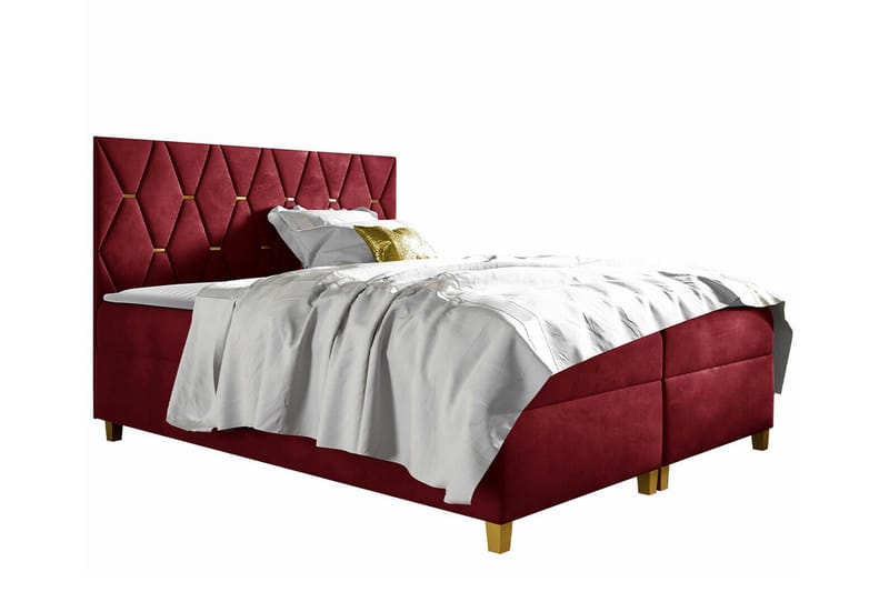 Boisdale Sängram 180x200 cm Röd - Möbler - Sovrum - Sängram & sängstomme