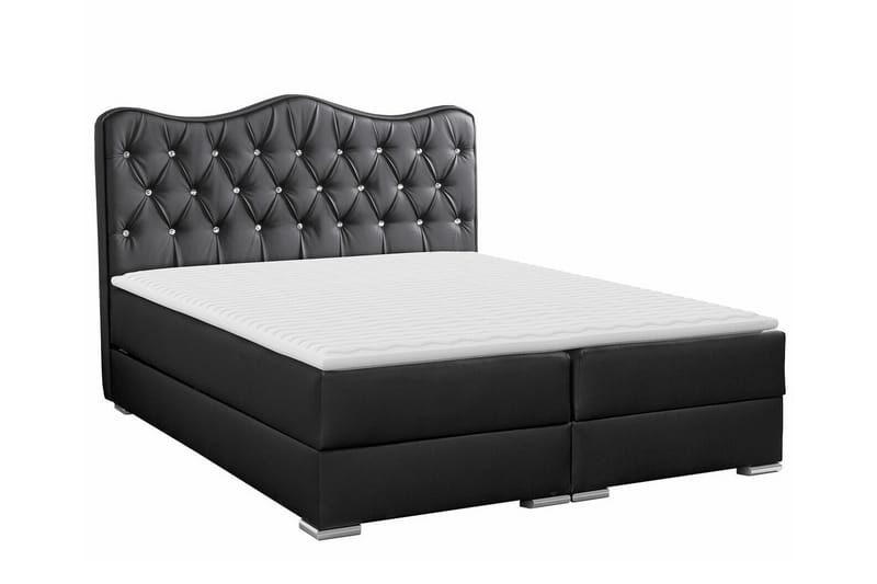 Boisdale Sängram 180x200 cm Svart - Möbler - Sovrum - Sängram & sängstomme