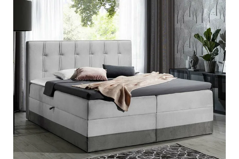 Boisdale Sängram 200x200 cm - Möbler - Sovrum - Sängram & sängstomme