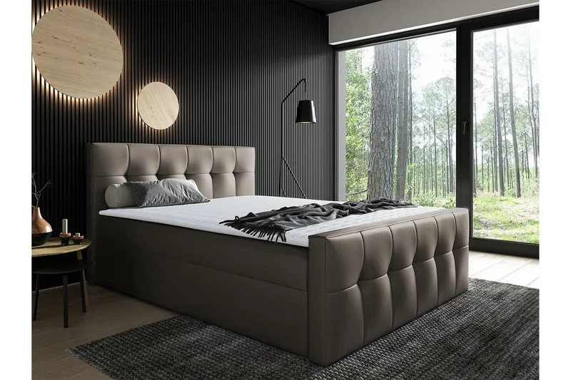 Boisdale Sängram 200x200 cm - Möbler - Sovrum - Sängram & sängstomme