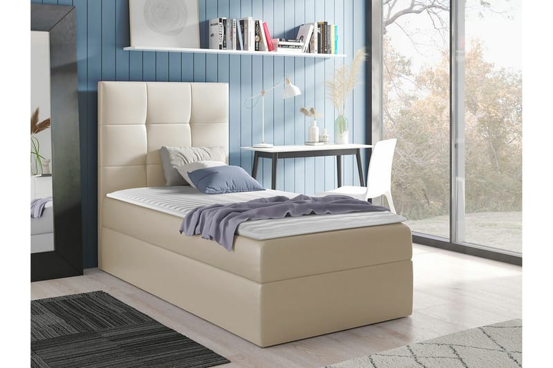 Boisdale Sängram 80x200 cm Beige Creme - Möbler - Sovrum - Sängram & sängstomme