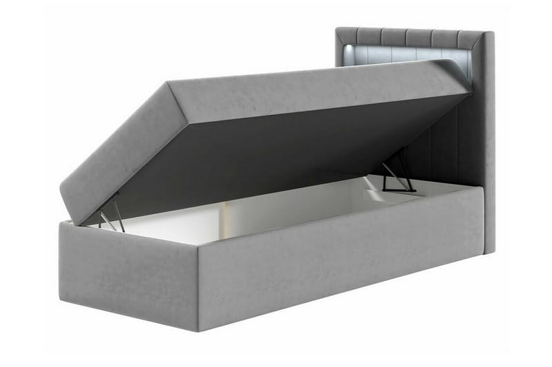 Boisdale Sängram 90x200 cm Brun/Vit - Möbler - Sovrum - Sängram & sängstomme