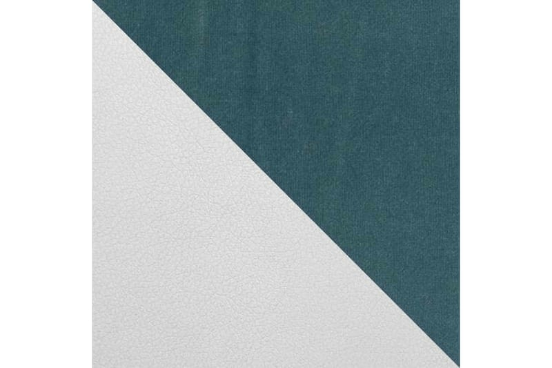 Boisdale Sängram 90x200 cm Vit/Turkos - Möbler - Sovrum - Sängram & sängstomme