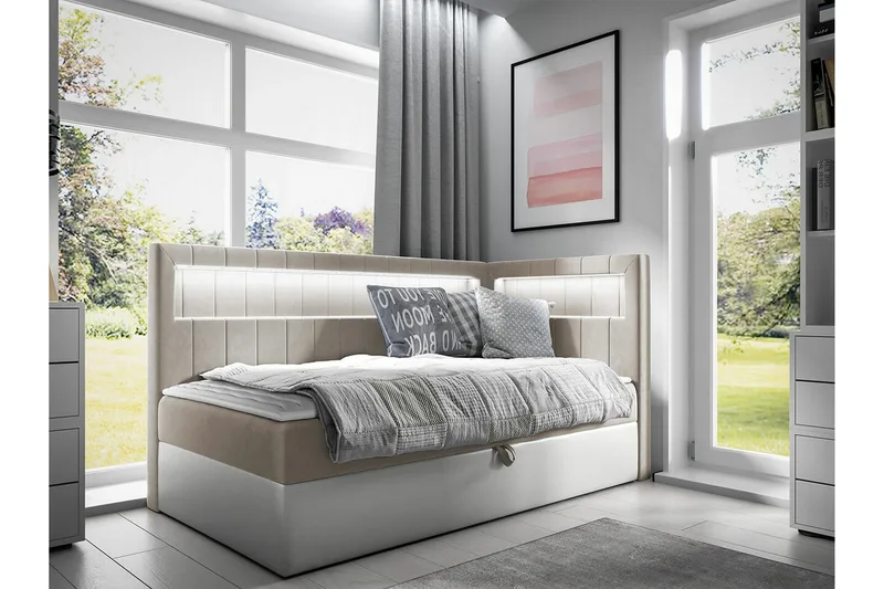 Boisdale Sängram 90x200 cm - Möbler - Sovrum - Sängram & sängstomme