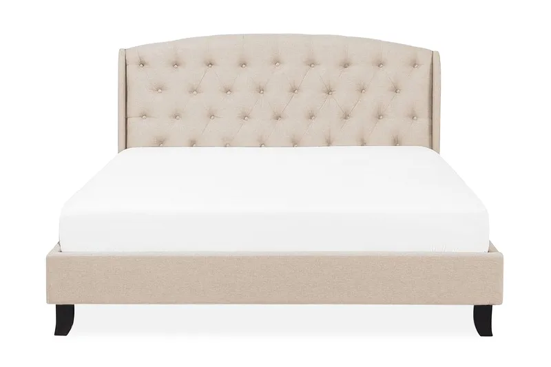 Bordeau| Dubbelsäng 160|200 cm, Beige