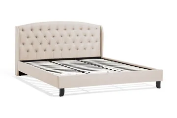 Bordeau Dubbelsäng 180 | 200 cm - Beige - Möbler - Sovrum - Sängram & sängstomme