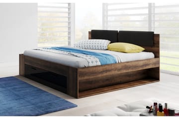 Bovera Sängram 160x200 - Teak/Svart - Möbler - Sovrum - Sängram & sängstomme