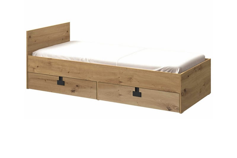 Castlebay Sängram 90x200 cm - Brun - Möbler - Sovrum - Sängram & sängstomme