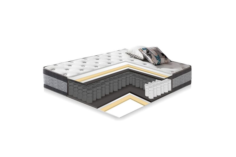 Chamba Säng 160x200 cm med Harmony Duo madrass - Möbler - Sovrum - Sängram & sängstomme