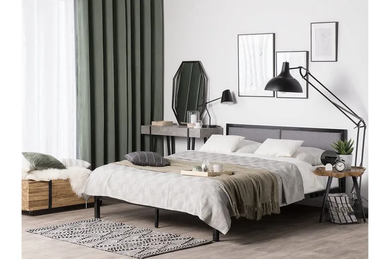 Clamart Sängram 180x200 cm - Svart - Möbler - Sovrum - Sängram & sängstomme