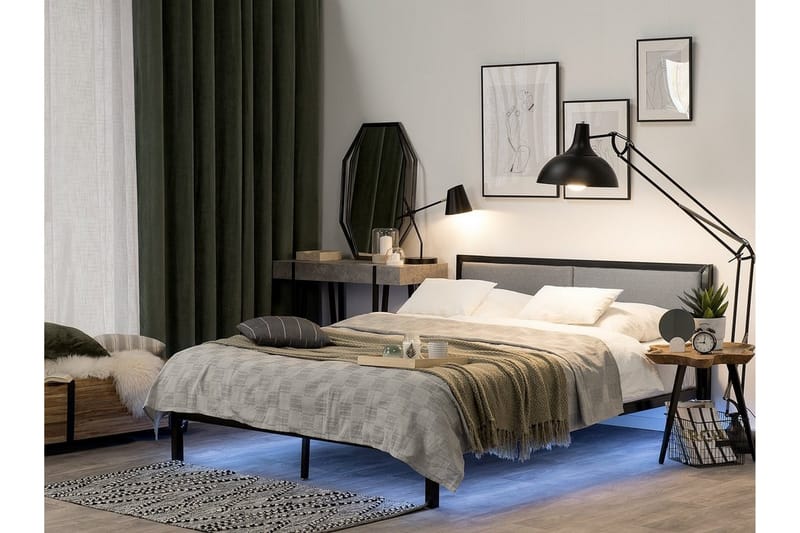 Clamart Sängram 180x200 cm - Svart - Möbler - Sovrum - Sängram & sängstomme