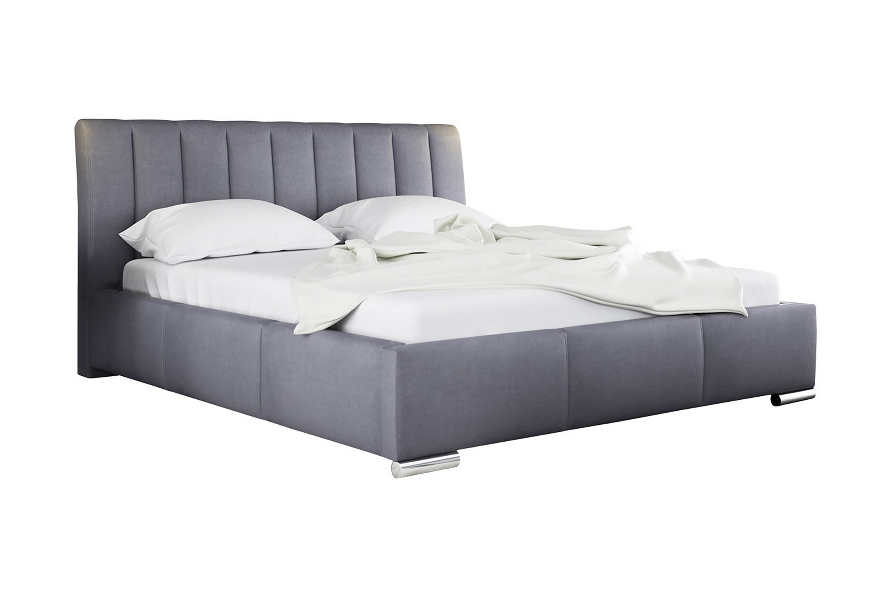 danni sängram med förvaring 140 grå - grå