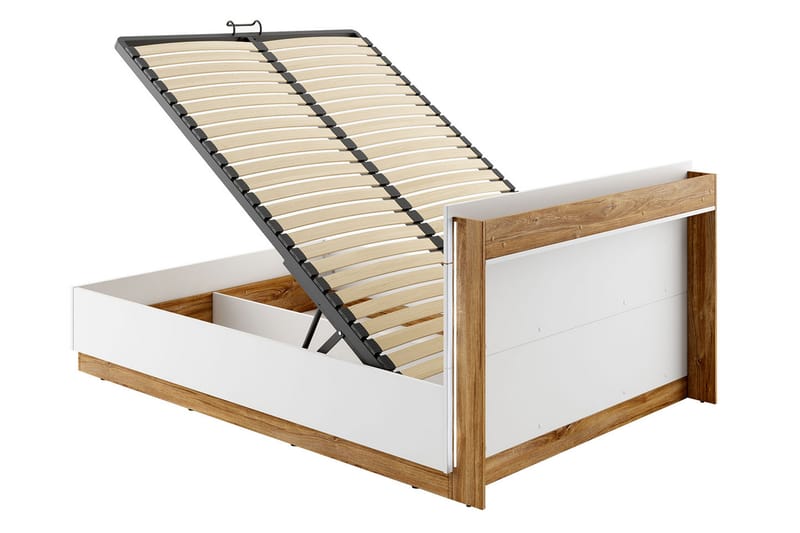 Dentro Sängram 218x147x88 cm - Beige/Vit - Möbler - Sovrum - Sängram & sängstomme