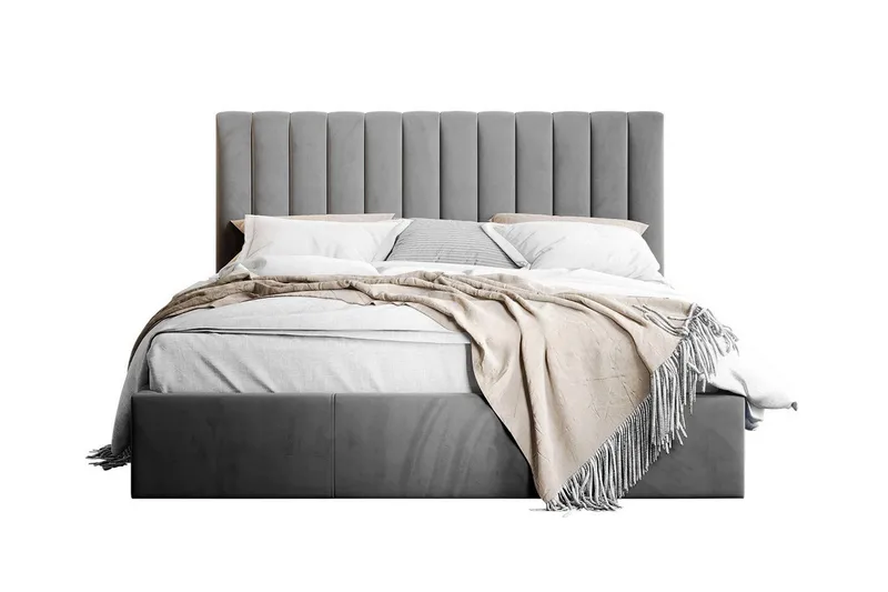 Derry Sängram 140x200 cm, Grå