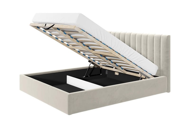 Derry Sängram 160x200 cm - Blå - Möbler - Sovrum - Sängram & sängstomme