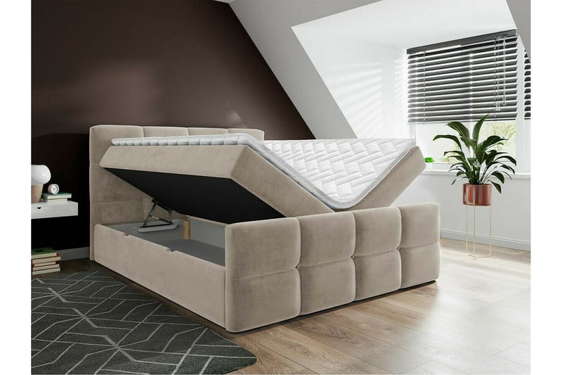 Derry Sängram 180x200 cm Dark grey - Möbler - Sovrum - Sängram & sängstomme